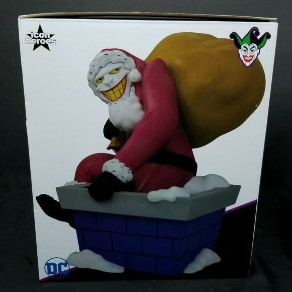 The Joker Santa Collectible Statue Christmas - Picture 5 of 8